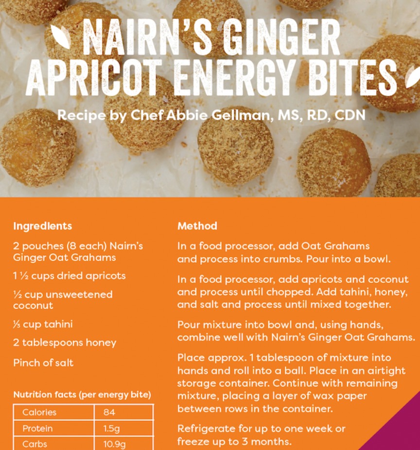 Nairn's Energy Bites Recipe  thumbnail