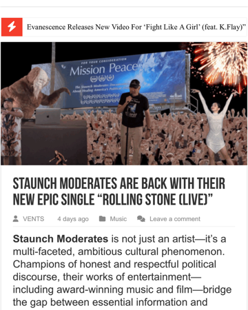 Rolling Stone Live on Vents Magazine  thumbnail