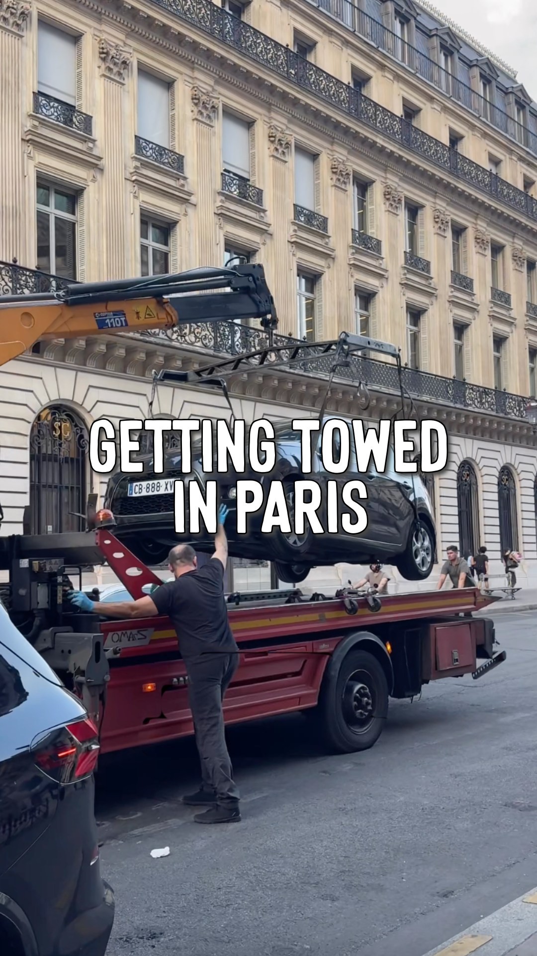 Getting towed in Paris 🫣
#madetomove #travel #paris #france #europeansummer #towed #travelhumor #parisians