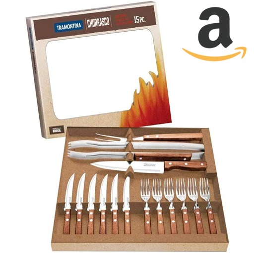 Kit para Churrasco 15 Peças Tramontina Natural thumbnail