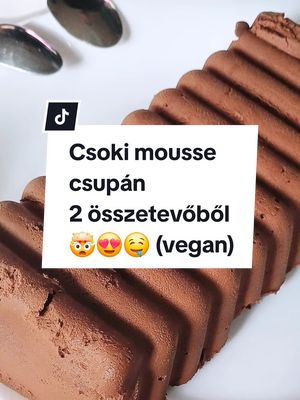 2 összetevős csokimousse recept 🍫🍐 ✅ Hozzáadott cukor nélkül, csak az alapanyagok természetes édességével! ✅ Glutén-, t