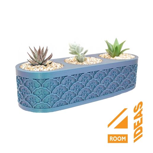 Succulent Triple Planter - Sheigaiha Floral thumbnail