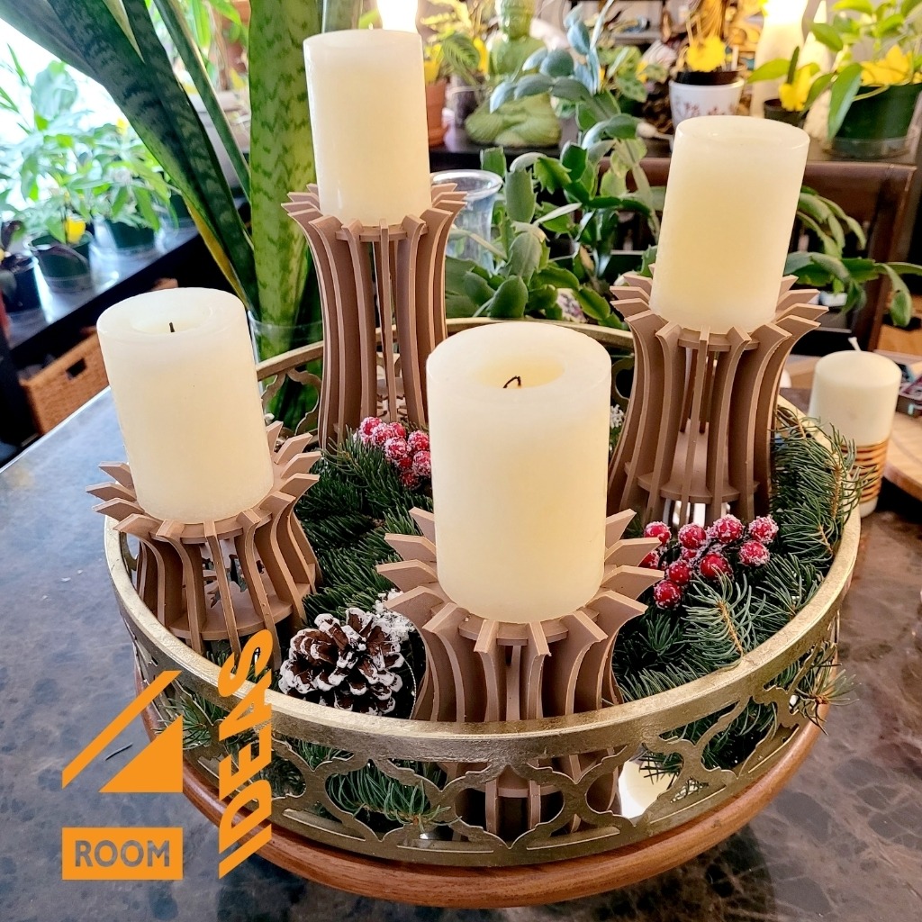 Pillar Candle Holder Set thumbnail