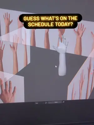 Any artist knows—hands are one of the trickiest things to tackle. Time to put my patience (and polygons) to the test. 🖐️