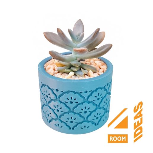 Succulent Planter Pot - Sheigaiha Floral V2 thumbnail