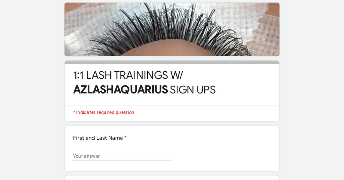 BECOME A LICENSED LASH ARTIST thumbnail