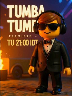 TUMBA TUMBA — tonight 21:00 (IDT). Are you ready for the drop? #TumbaTumba #DJPLAYYBS #LatinEDM #Reggaeton #AfroHouse