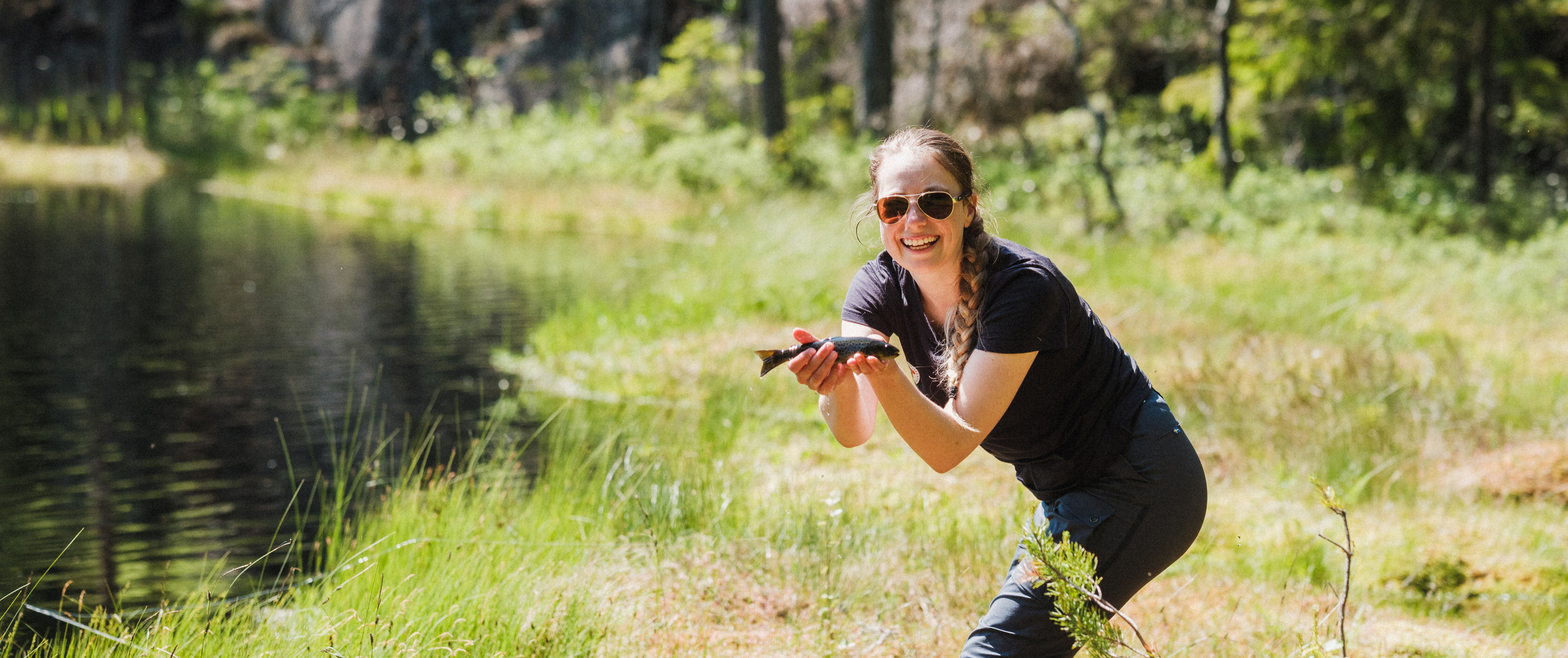 Fiskelykke i Oslomarka: 10 DNT-hytter ved gode fiskevann - DNT thumbnail