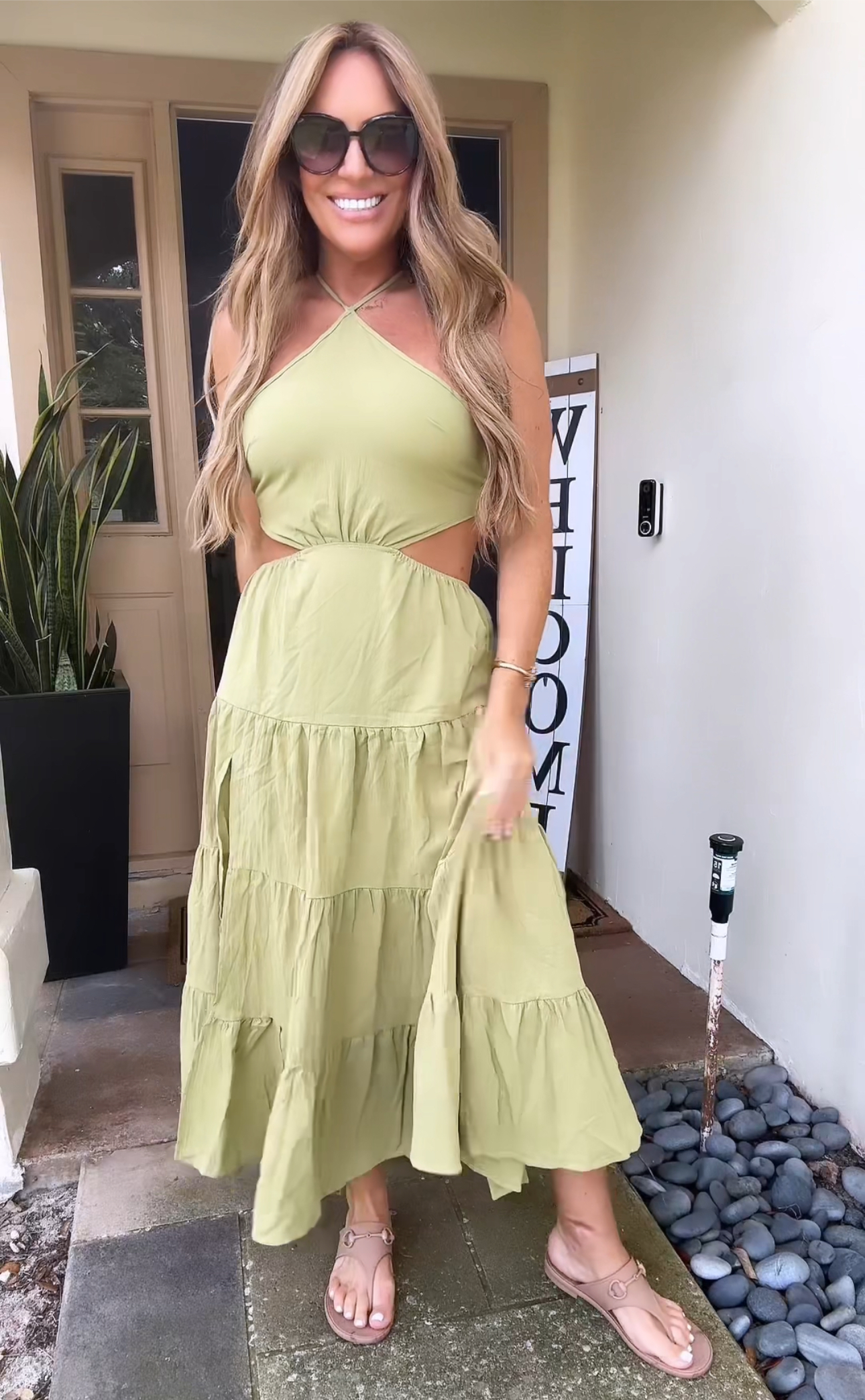 SHEIN Cutout Summer Dress thumbnail