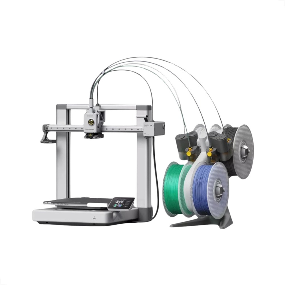 Impressora 3D Bambu Lab A1 + Combo AMS Imprima Colorido thumbnail
