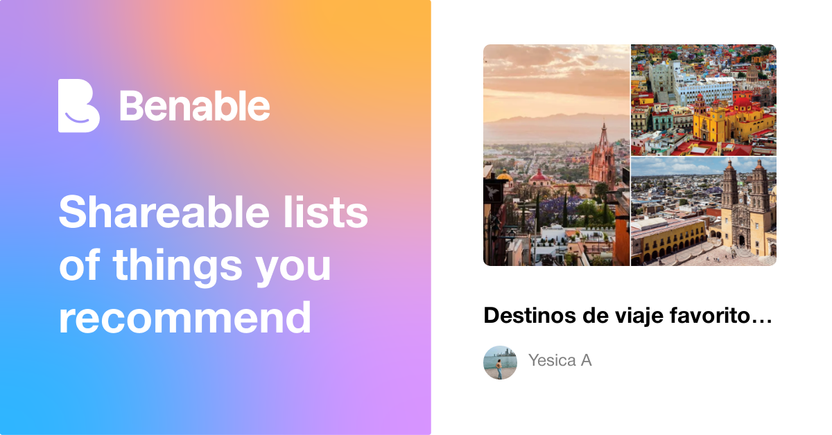 Destinos de viaje favoritos en México 🇲🇽  thumbnail