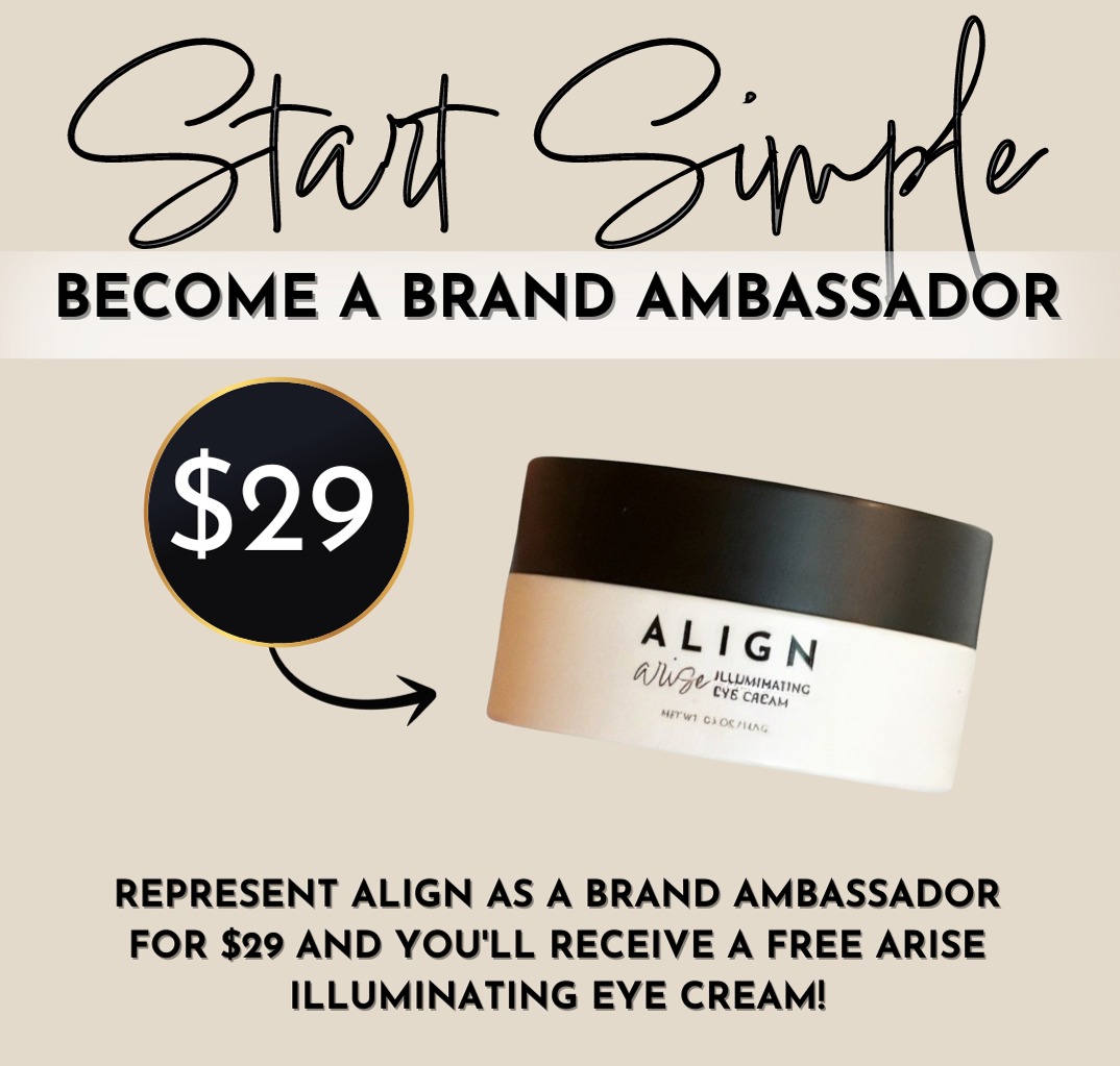 Join ALIGN in October and receive a coupon for a FREE Arise eye cream! thumbnail