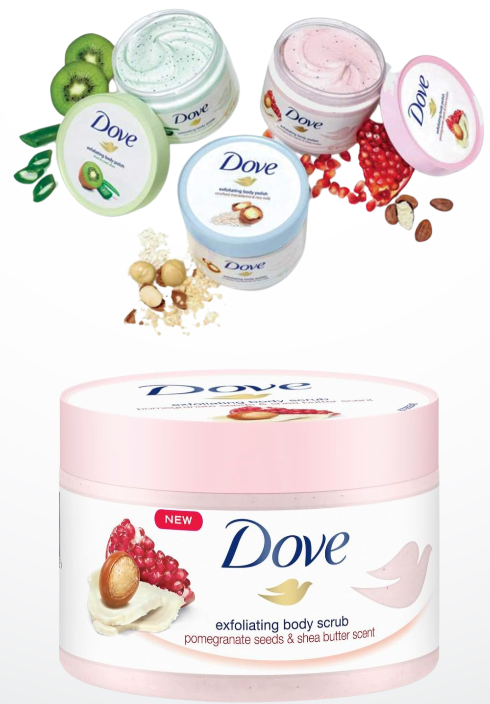Dove Gommage corporel Grenade : Amazon.fr: Beauté et Parfum thumbnail