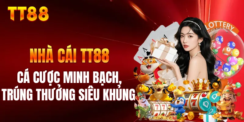 TT88 - Cá Cược Minh Bạch, Trúng Thưởng Siêu Khủng 2026 thumbnail
