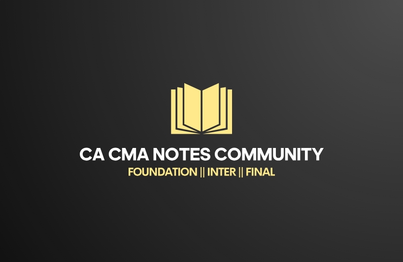 CA CMA NOTES COMMUNITY thumbnail