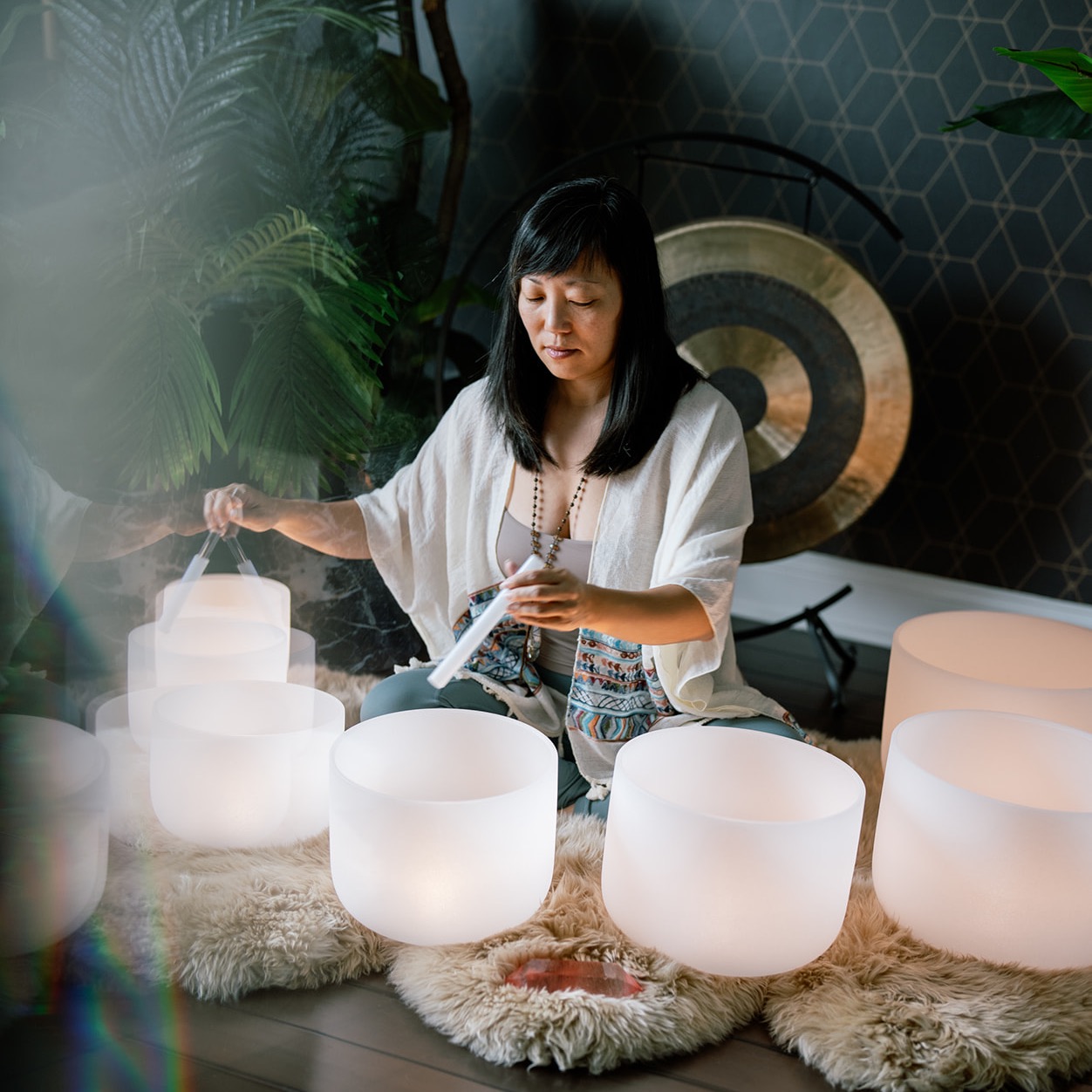 Aerial Sound Bath @ Pura Vida Studio | Sun June 15th | 4-5:30pm thumbnail