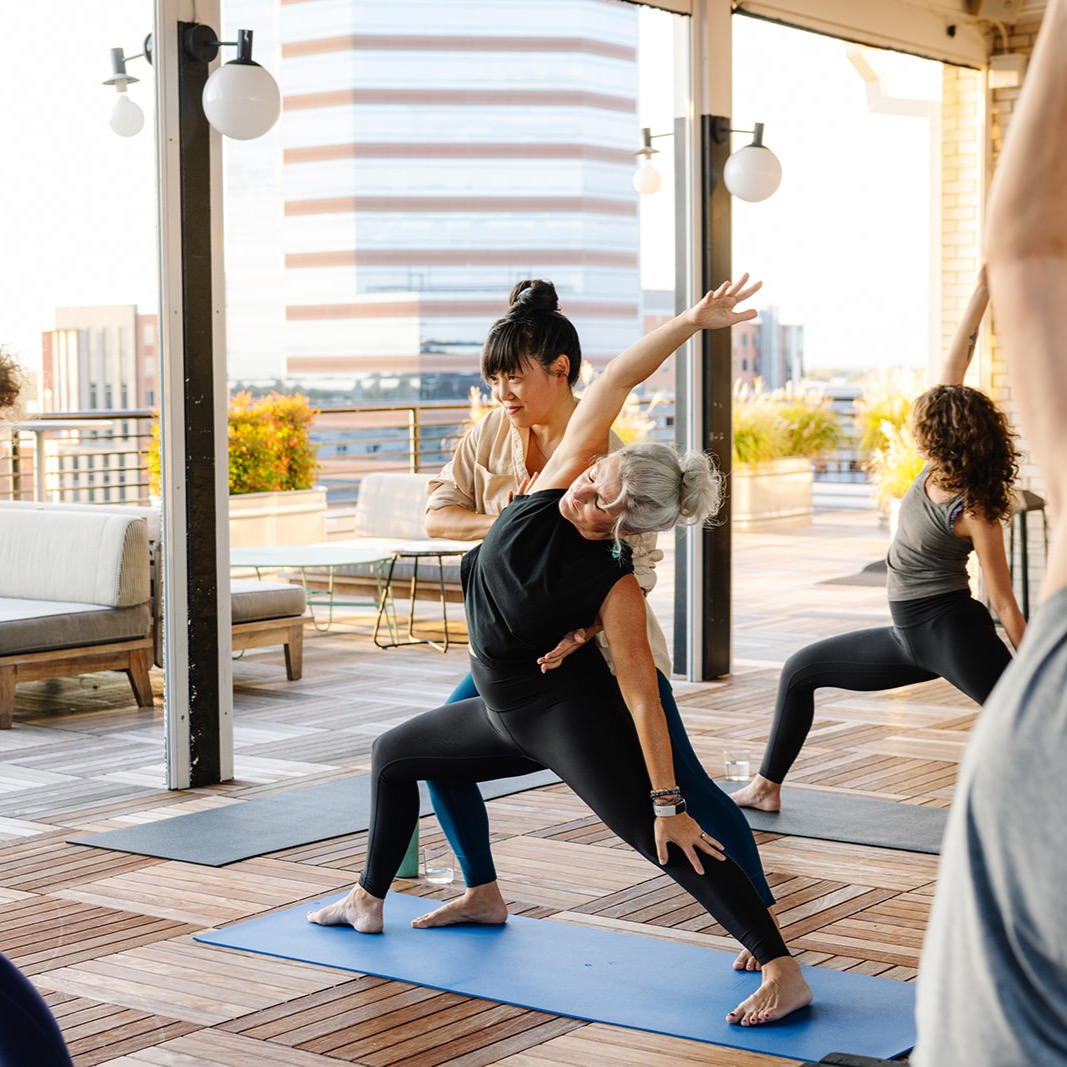 Rooftop Yoga @ The Durham Hotel | Sunday March 8th | 10-11am thumbnail