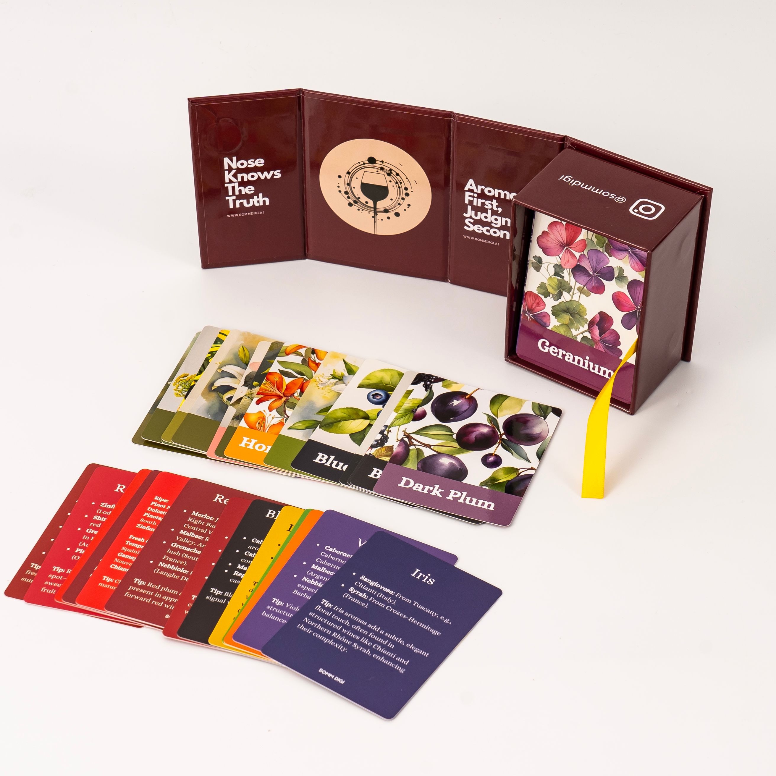Amazon.com: SOMM DIGI Wine Aroma Flashcards – 100+ Classic Wine Aromas | Essential Wine Tasting Kit thumbnail