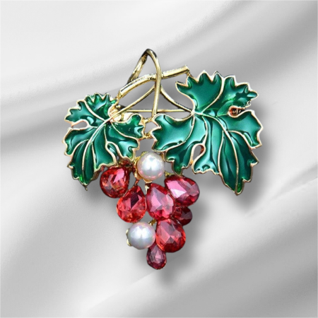 Grapevine Treasure: A Brooch for Wine Lovers thumbnail