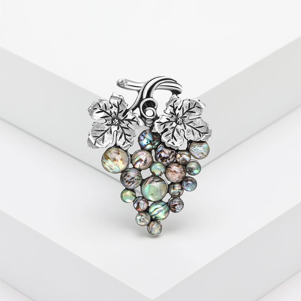 Pastoral Grape Brooches  thumbnail