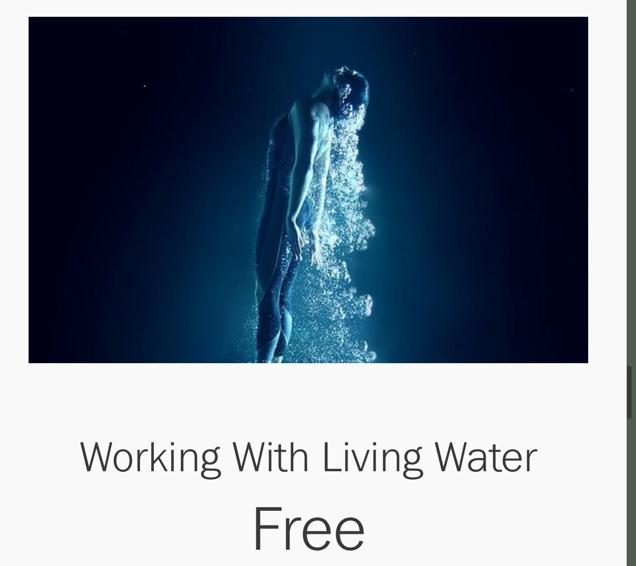 Working with Living Waters Course thumbnail