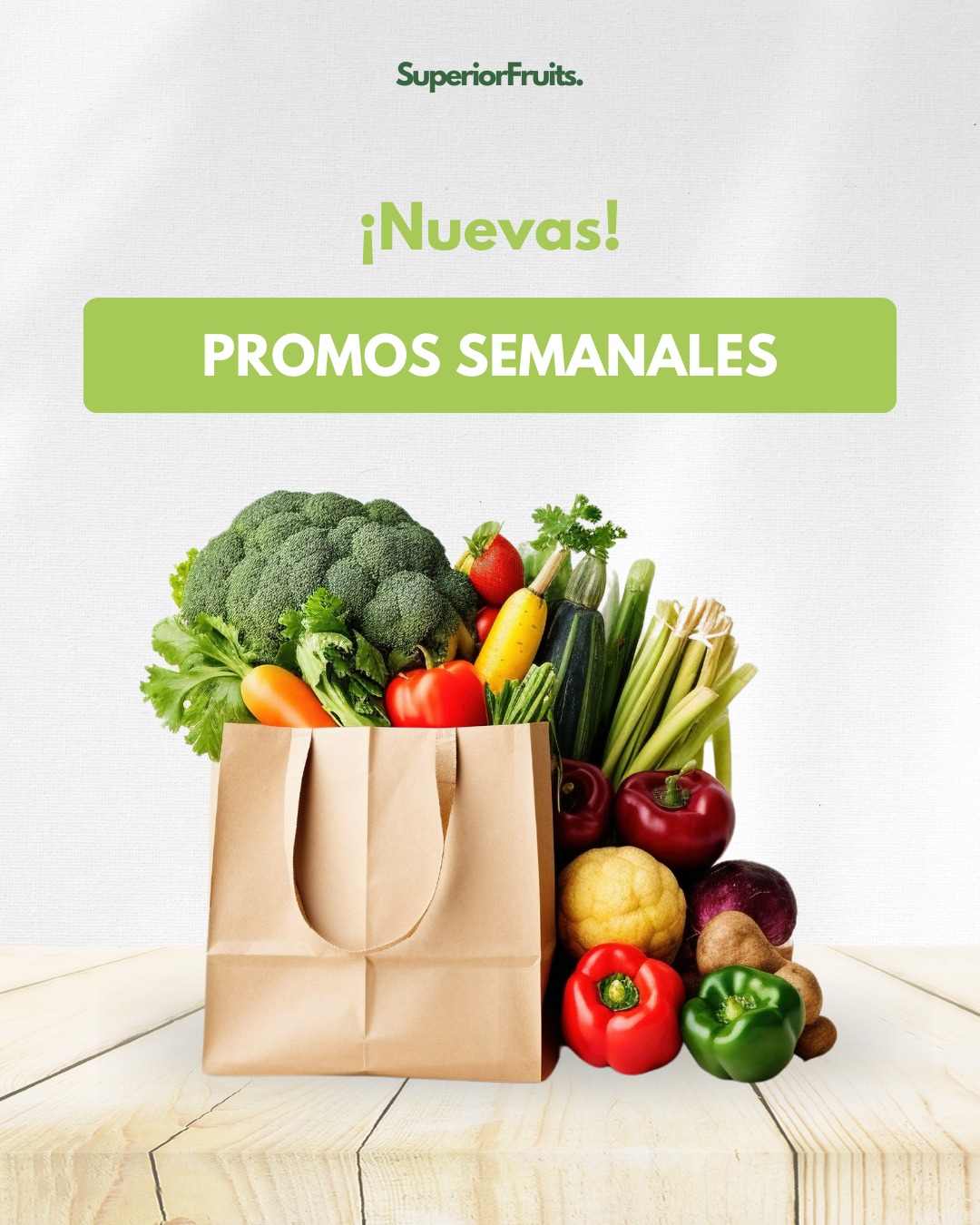 e dejamos las Promos Semanales a precios increíbles que no podes dejar de aprovechar en 𝗦𝘂𝗽𝗲𝗿𝗶𝗼𝗿 𝗙𝗿𝘂𝗶𝘁𝘀 ! ✨🛒

🍲 𝗣𝗿𝗼𝗺𝗼 𝗦𝗼