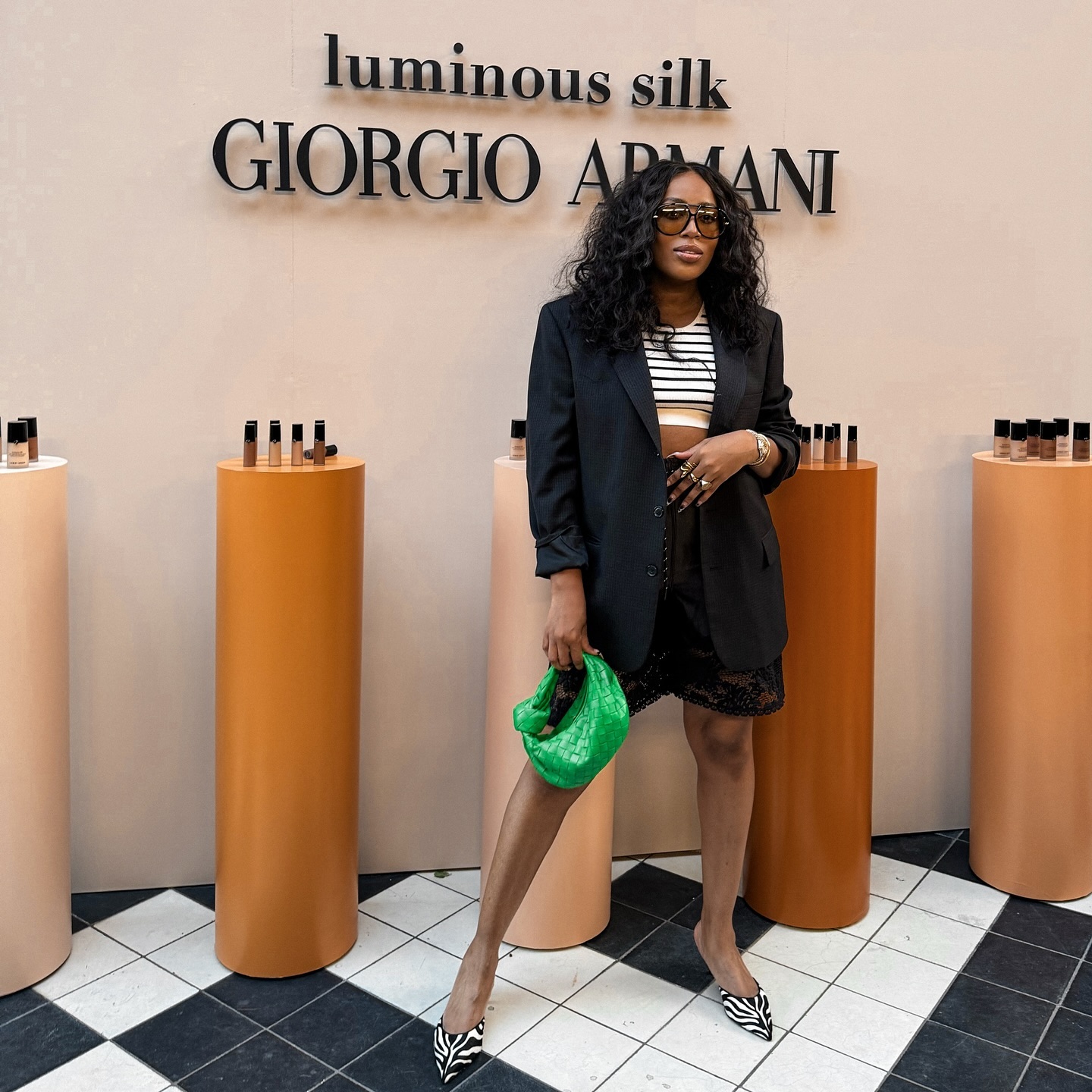 I’m just a girl….Living the summer dream ✨ 

1. A lovely evening with @armanibeauty 
2. @nailsbykeylla never misses
3. @