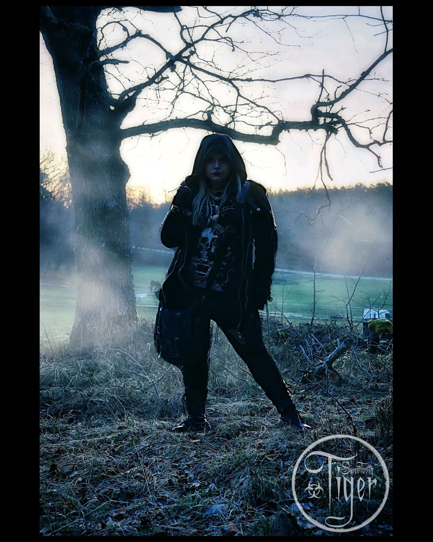 "There's some hard times coming down
There is the smell of revolution on the wind
Well, we're grinding our axes
Telling