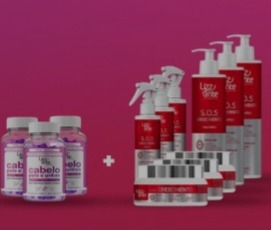 COMBO 3 POTES LIZZANTE NUTRI+ 3 KITs S.O.S 💜❤️ thumbnail