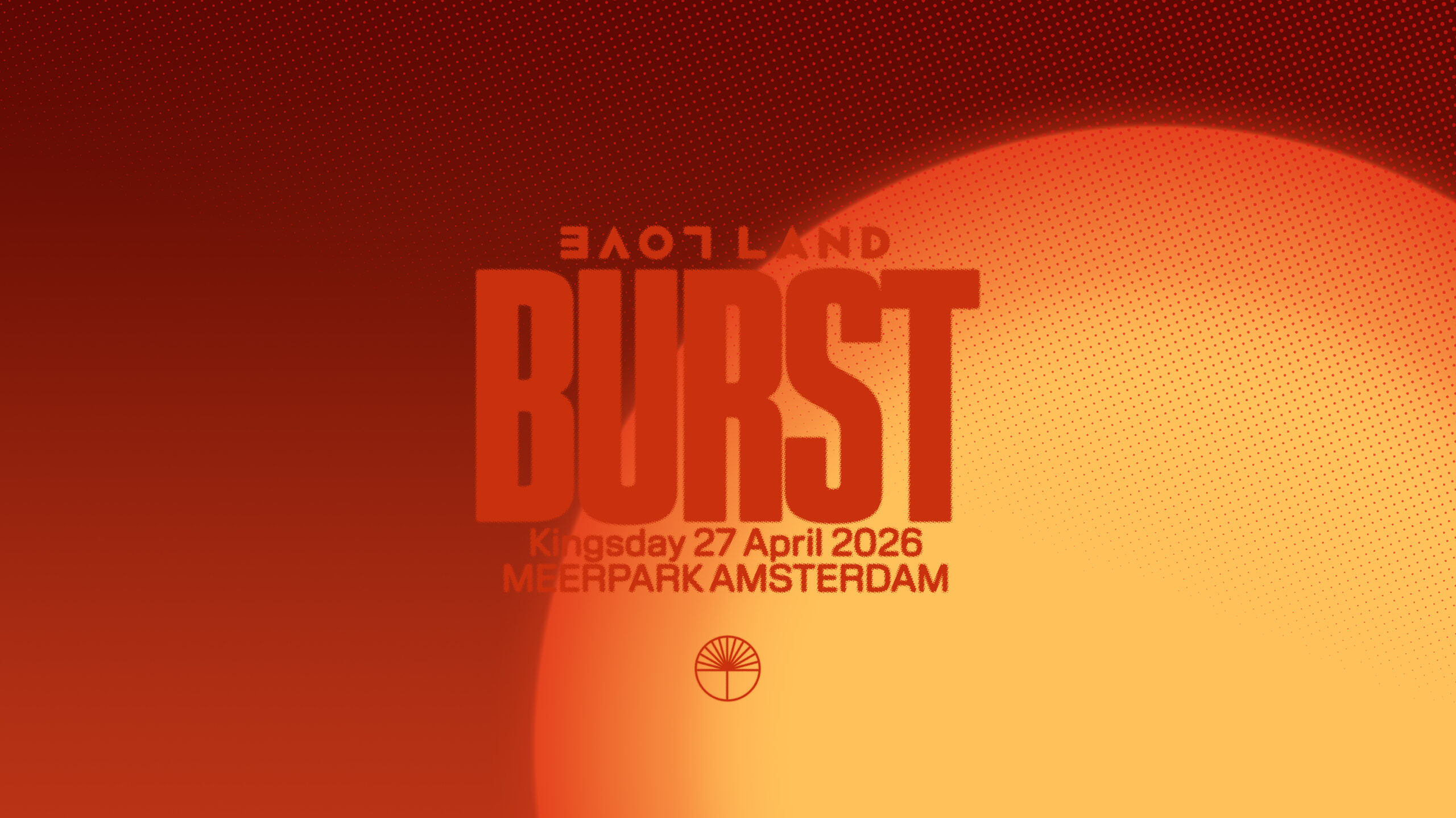 Tickets · BURST · 27 April 2026 · Meerpark Amsterdam thumbnail