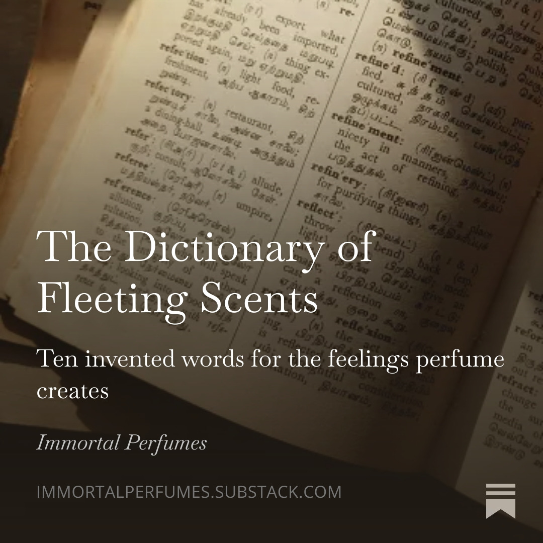 The Dictionary of Fleeting Scents thumbnail