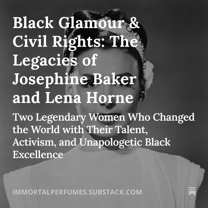 Beauty Products of Lena Horne and Josephine Baker thumbnail