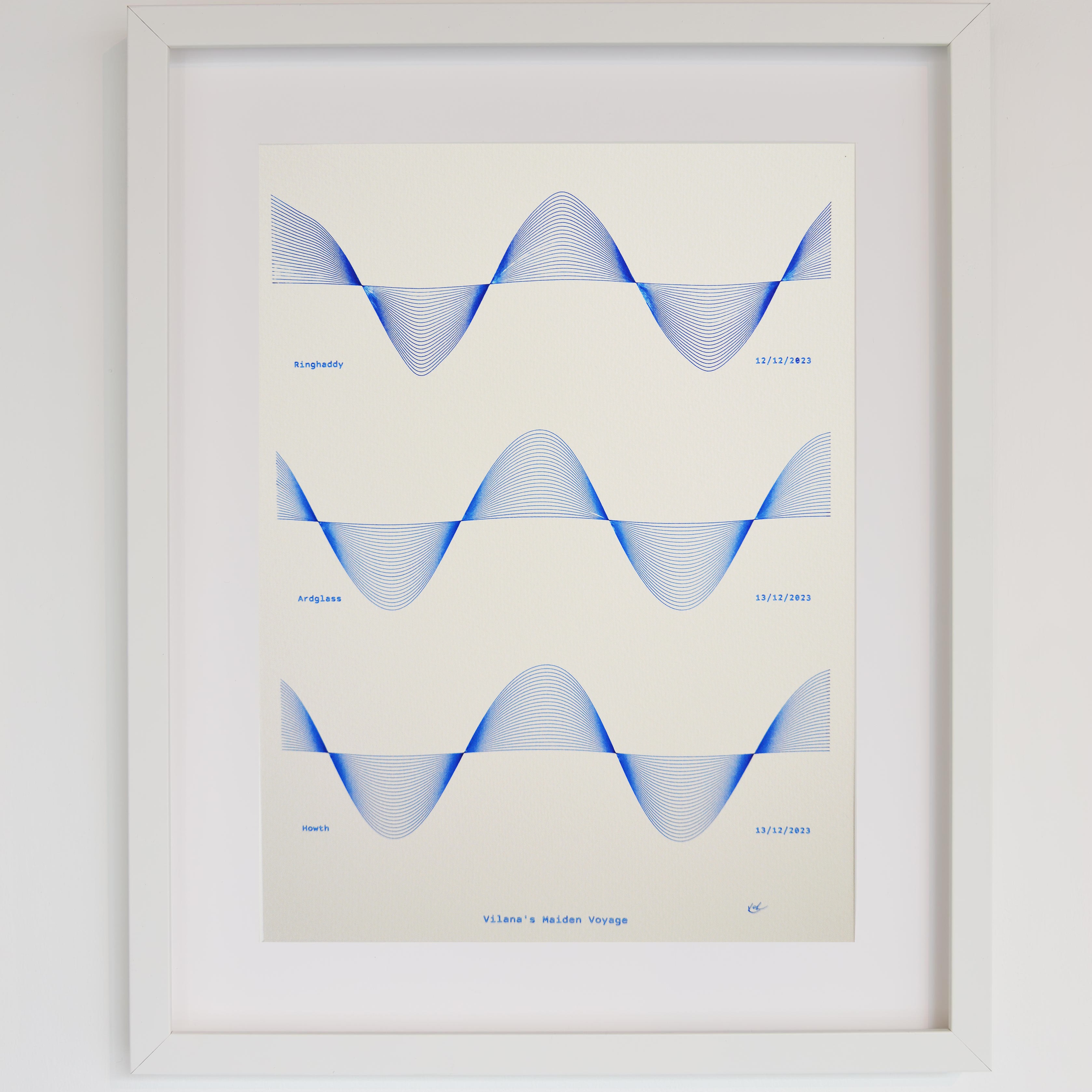 Tide to Time | Bespoke Tidal Portraits thumbnail