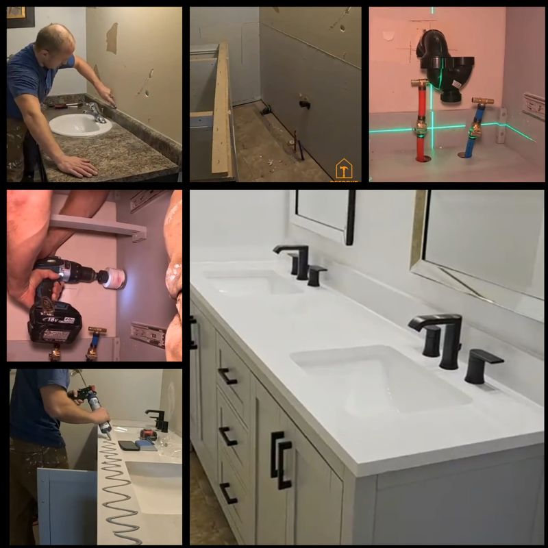 Oakville Bathroom Vanity Installation, Repair, Replacement & Sink Refinishing thumbnail