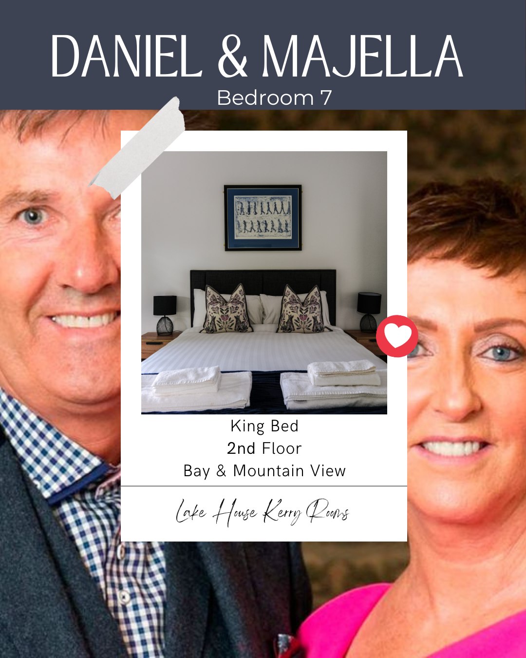 Today, we’re delighted to introduce the Daniel & Majella O'Donnell Room! Named in honour of the much-loved Irish duo, th