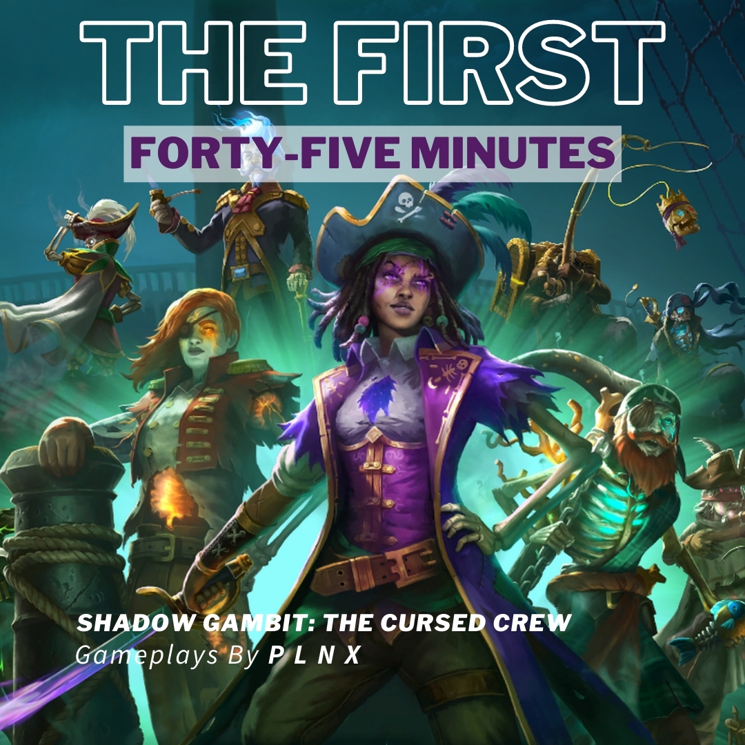 Check out the first 45 minutes of gameplay from the brand new stealth-strategy game, Shadow Gambit: The Cursed Crew on t