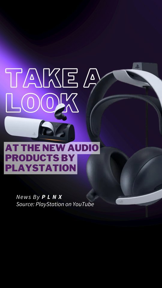 Take a look at the latest audio accessories by PlayStation. Coming later this year.

Pulse Elite Headset - $149.99
Pulse