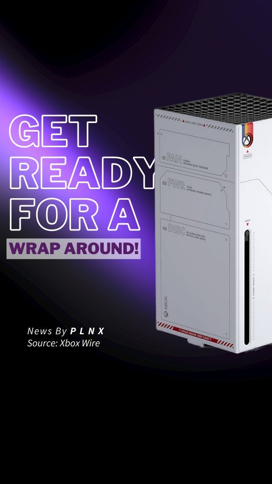 Xbox has announced custom wraps for the Xbox Series X console. The availability for India is unknown at the moment, but 