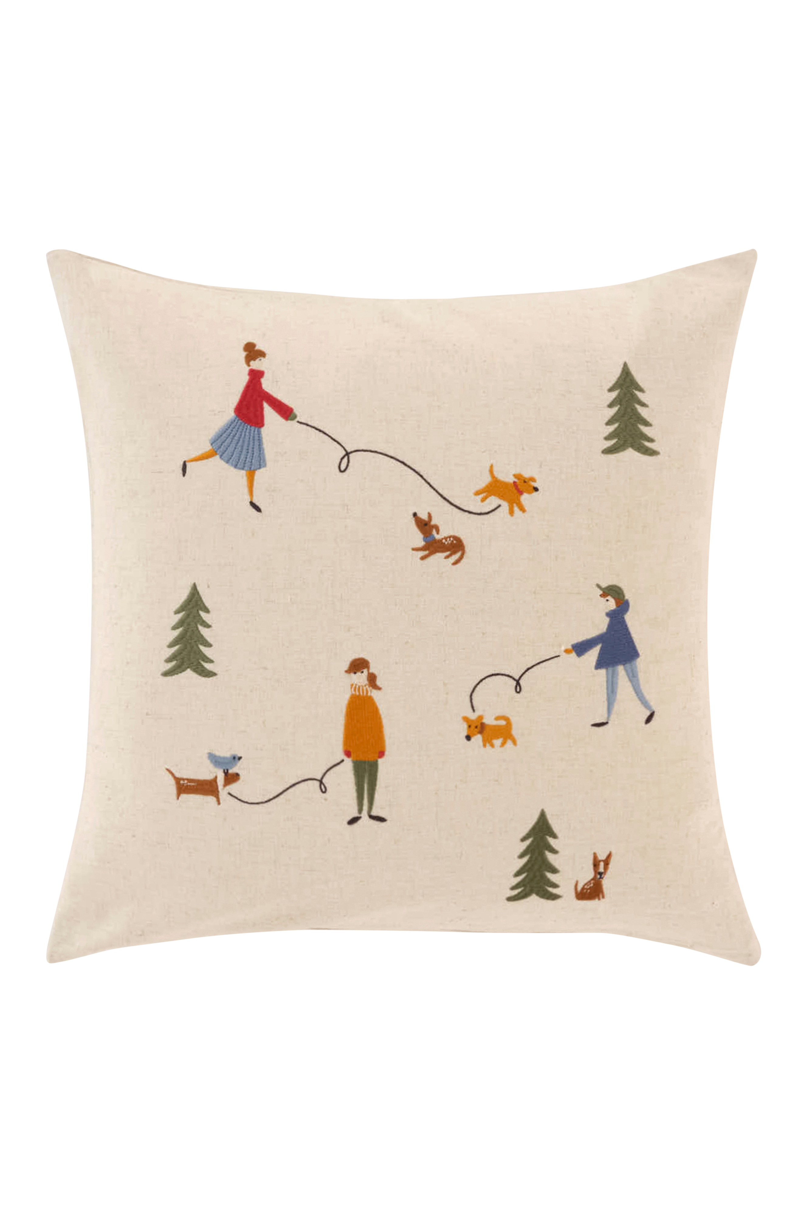 WALKIE gestickter Kissenbezug 50x50 cm thumbnail