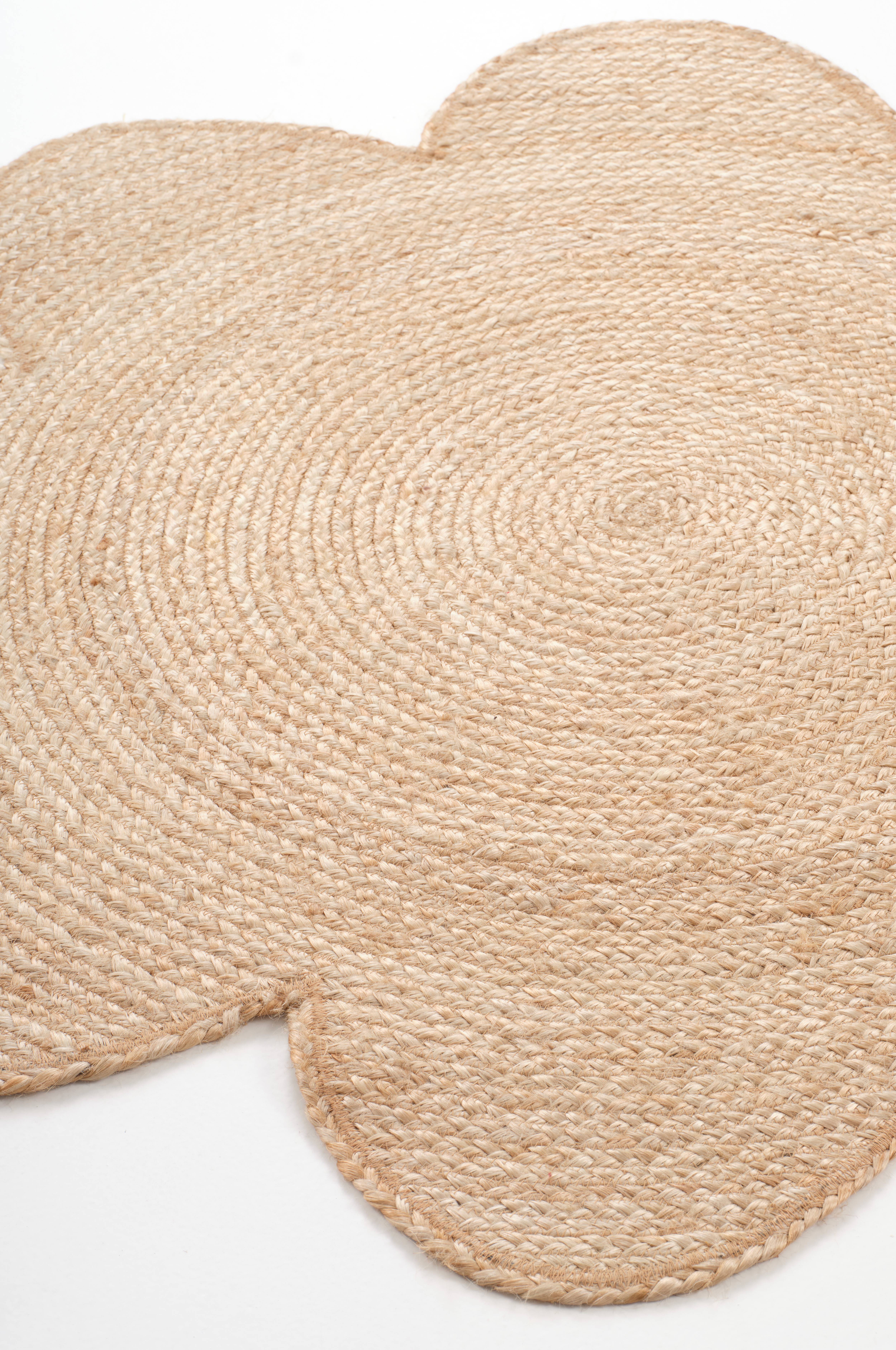 HILMA runder Juteteppich thumbnail