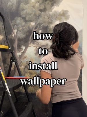 Replying to @ashalucinda A year later, but how to install a @belarteSTUDIO wall mural. If you believe me, this is my sec