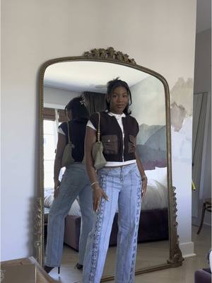 my newest denim obsession 👖 #ootdfashion #springfashion #lioness @LIONESS #styleinspo 