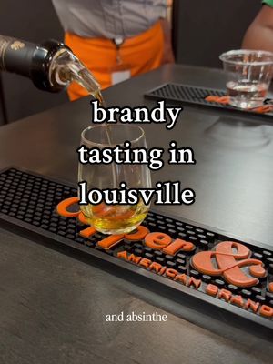 if you’re in town for the Kentucky Derby 🏇 try to sneak in a tasting before you leave the city 🥃 Bourbon row may be book