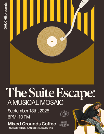 RSVP to THE SUITE ESCAPE — A MUSICAL MOSAIC. (SD) thumbnail