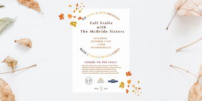 SIP Wine & Beer Presents: Fall Frolic with The McBride Sisters thumbnail