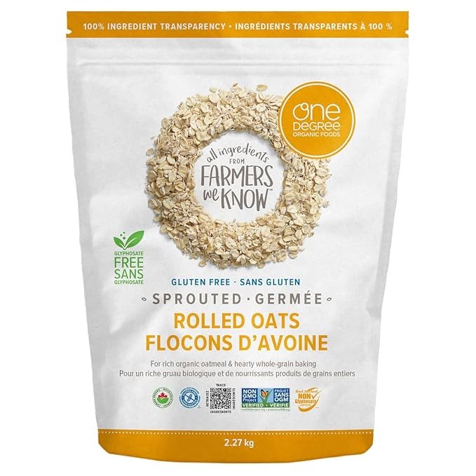One Degree Organic Foods,  Gluten Free Sprouted Rolled Oats thumbnail