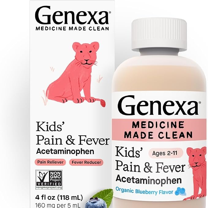 Genexa Kids’ Clean Pain & Fever Acetaminophen (Infants' Tylenol) thumbnail