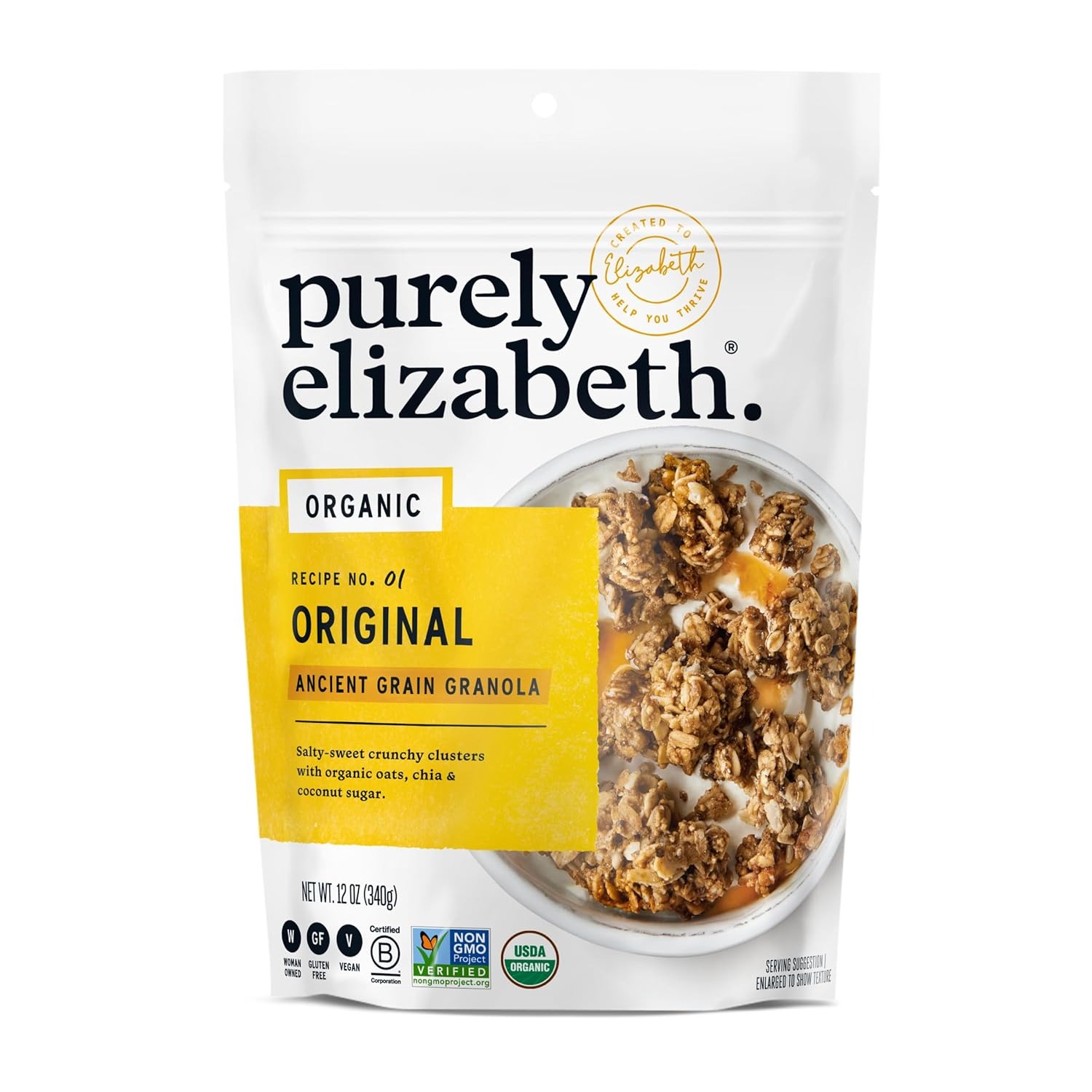  Purely Elizabeth Granola, Gluten-Free, Non-GMO thumbnail