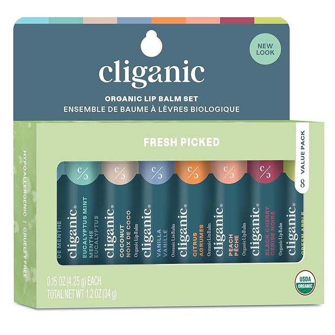 Cliganic Organic Lip Balm Set thumbnail