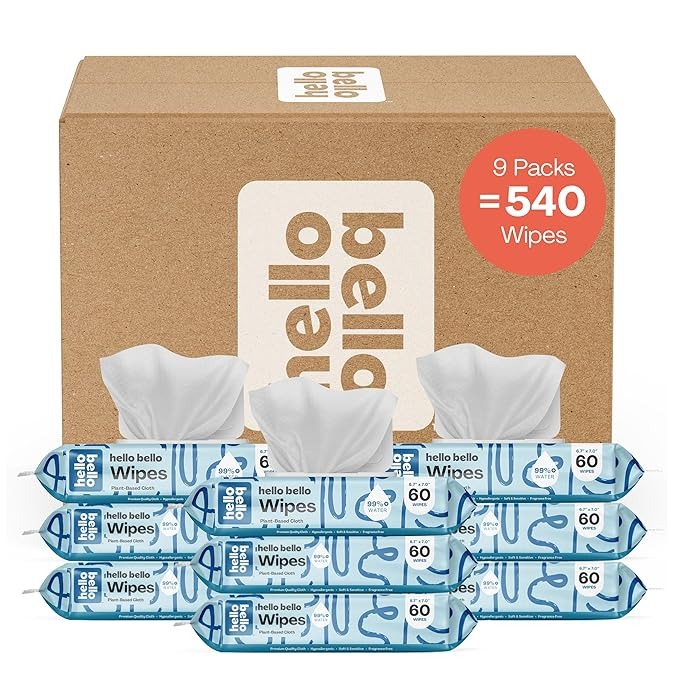 Hello Bello Extra Gentle Unscented Baby Wipes thumbnail